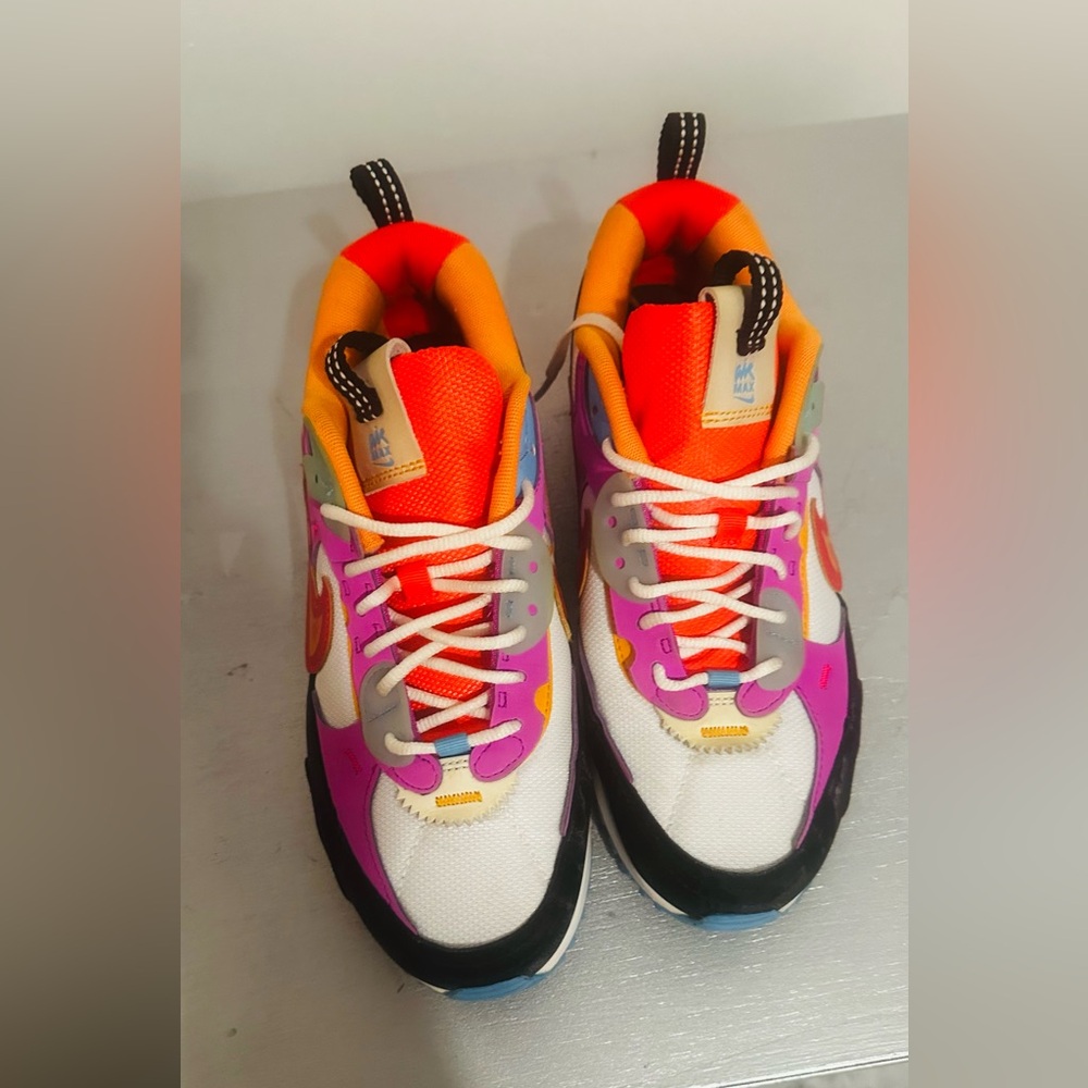 Nike Kids Sneakers - White, Orange, Purple, Black